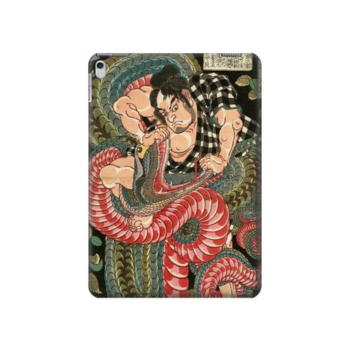 S2469 108 Heroes of Suikoden Saginoike Heikuro Hülle Schutzhülle Taschen für iPad 9.7 (2017,2018), iPad 6, iPad 5