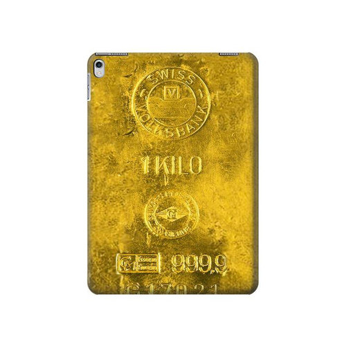 S2618 One Kilo Gold Bar Hülle Schutzhülle Taschen für iPad 9.7 (2017,2018), iPad 6, iPad 5