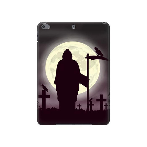 S3262 Grim Reaper Night Moon Cemetery Hülle Schutzhülle Taschen für iPad Pro 10.5, iPad Air (2019, 3rd)