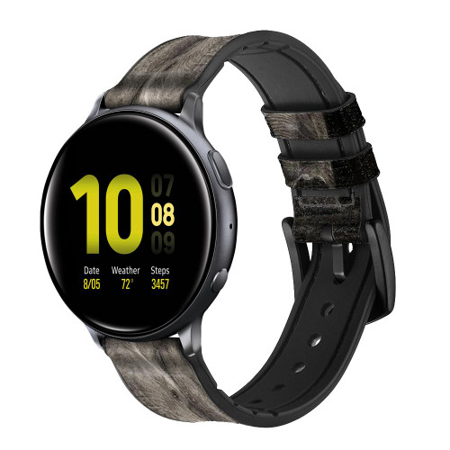 CA0789 African Elephant Smart Watch Armband aus Leder und Silikon für Samsung Galaxy Watch, Gear, Active