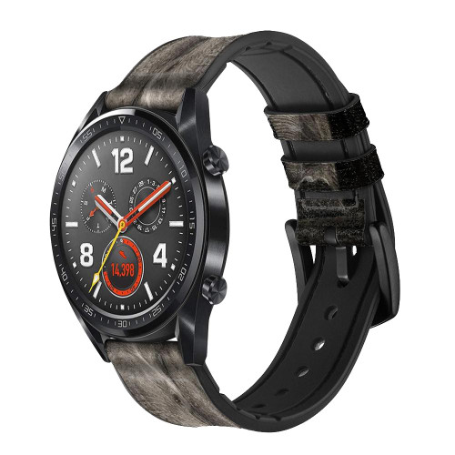 CA0789 African Elephant Smart Watch Armband aus Leder und Silikon für Wristwatch Smartwatch