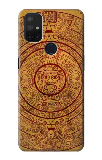 S0692 Mayan Calendar Hülle Schutzhülle Taschen für OnePlus Nord N10 5G