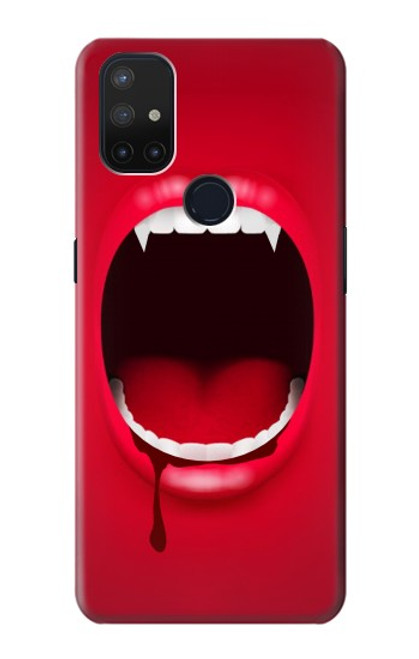 S2103 Vampire Mouth Hülle Schutzhülle Taschen für OnePlus Nord N10 5G