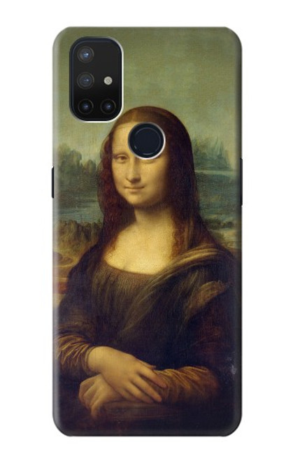 S3038 Mona Lisa Da Vinci Painting Hülle Schutzhülle Taschen für OnePlus Nord N10 5G