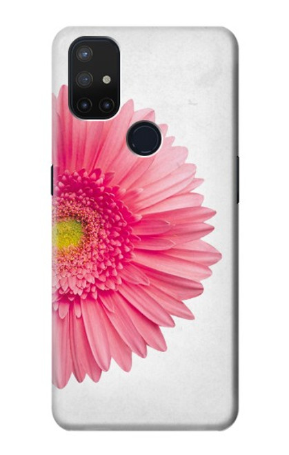 S3044 Vintage Pink Gerbera Daisy Hülle Schutzhülle Taschen für OnePlus Nord N10 5G