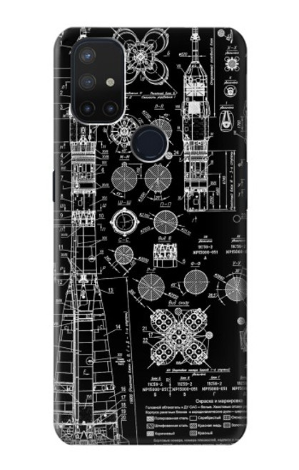 S3436 Apollo Blue Print Hülle Schutzhülle Taschen für OnePlus Nord N10 5G