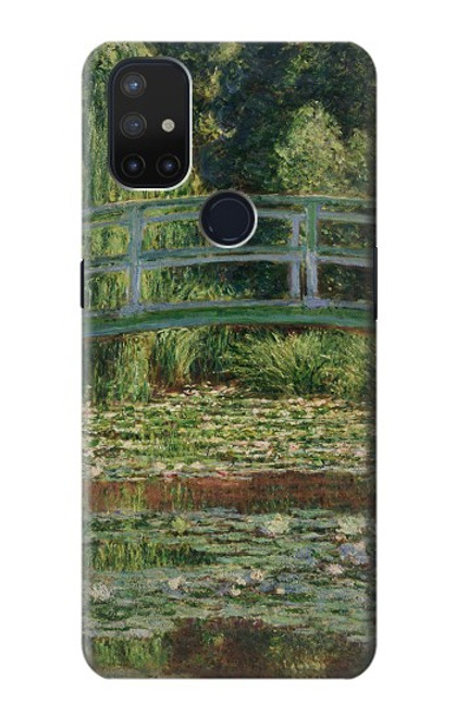 S3674 Claude Monet Footbridge and Water Lily Pool Hülle Schutzhülle Taschen für OnePlus Nord N10 5G