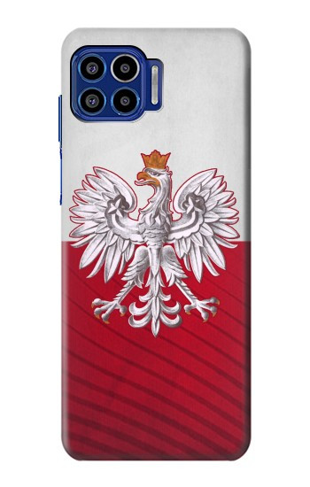 S3005 Poland Football Soccer Hülle Schutzhülle Taschen für Motorola One 5G