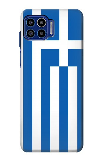 S3102 Flag of Greece Hülle Schutzhülle Taschen für Motorola One 5G
