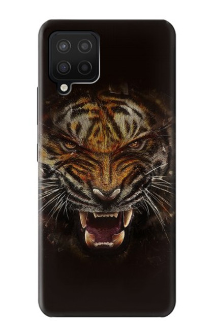 S0575 Tiger Face Hülle Schutzhülle Taschen für Samsung Galaxy A42 5G