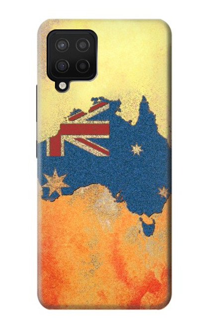 S2494 Australia Flag Map Rock Texture Hülle Schutzhülle Taschen für Samsung Galaxy A42 5G