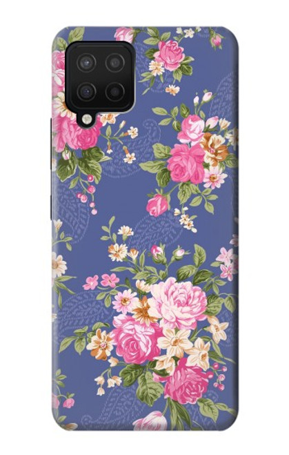 S3265 Vintage Flower Pattern Hülle Schutzhülle Taschen für Samsung Galaxy A42 5G