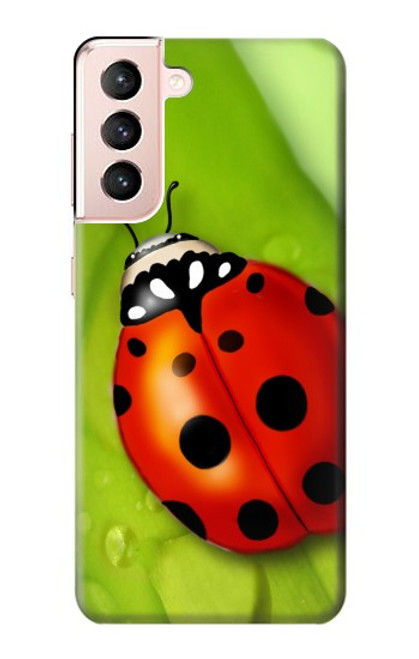 S0892 Ladybug Hülle Schutzhülle Taschen für Samsung Galaxy S21 5G