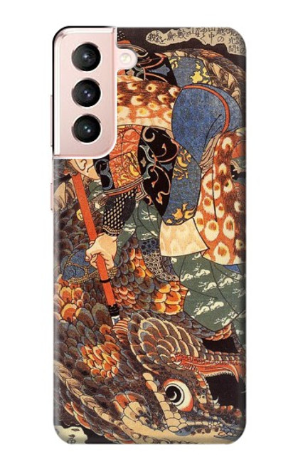 S0914 Ronin Miyamoto Musashi Hülle Schutzhülle Taschen für Samsung Galaxy S21 5G