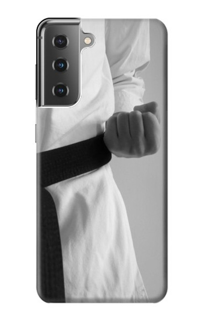 S1931 Black Belt Karate Hülle Schutzhülle Taschen für Samsung Galaxy S21 Plus 5G, Galaxy S21+ 5G