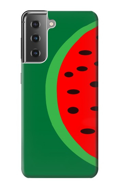 S2383 Watermelon Hülle Schutzhülle Taschen für Samsung Galaxy S21 Plus 5G, Galaxy S21+ 5G