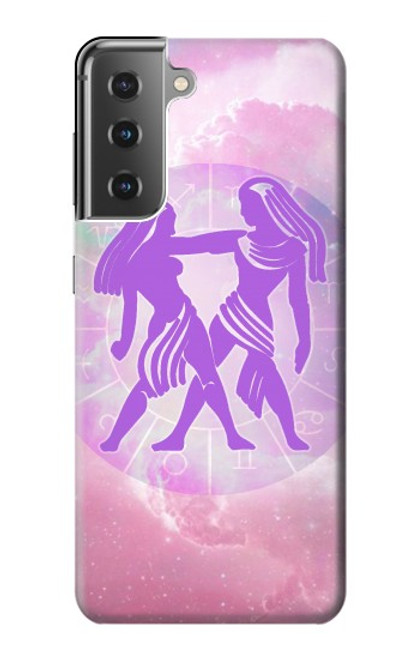 S3259 Zodiac Gemini Hülle Schutzhülle Taschen für Samsung Galaxy S21 Plus 5G, Galaxy S21+ 5G