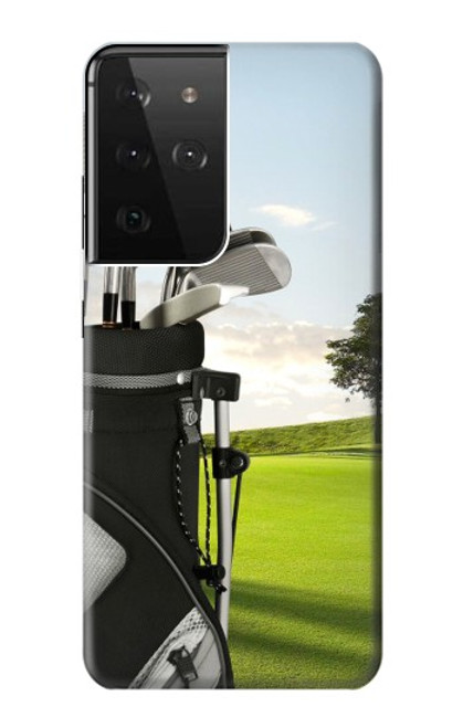 S0067 Golf Hülle Schutzhülle Taschen für Samsung Galaxy S21 Ultra 5G