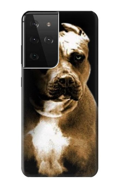 S0520 PitBull Hülle Schutzhülle Taschen für Samsung Galaxy S21 Ultra 5G