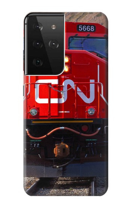 S2774 Train Canadian National Railway Hülle Schutzhülle Taschen für Samsung Galaxy S21 Ultra 5G