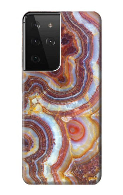 S3034 Colored Marble Texture Printed Hülle Schutzhülle Taschen für Samsung Galaxy S21 Ultra 5G