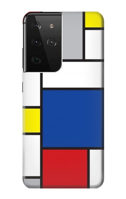 S3536 Modern Art Hülle Schutzhülle Taschen für Samsung Galaxy S21 Ultra 5G