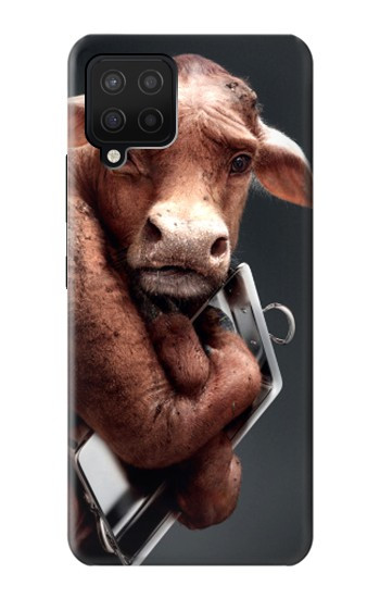 S1271 Crazy Cow Hülle Schutzhülle Taschen für Samsung Galaxy A12