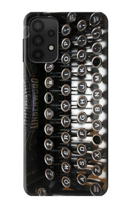 S0620 Typewriter Hülle Schutzhülle Taschen für Samsung Galaxy A32 5G