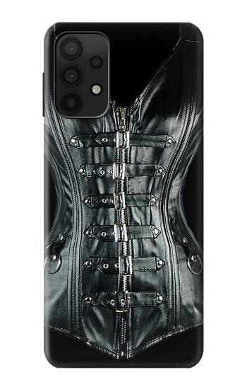 S1639 Gothic Corset Black Hülle Schutzhülle Taschen für Samsung Galaxy A32 5G