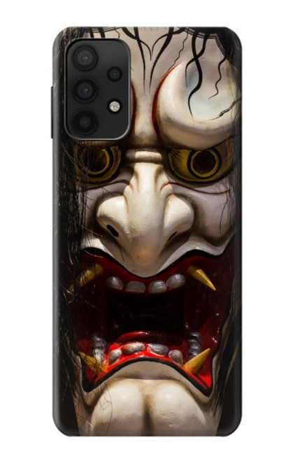 S2112 Hannya Demon Mask Hülle Schutzhülle Taschen für Samsung Galaxy A32 5G