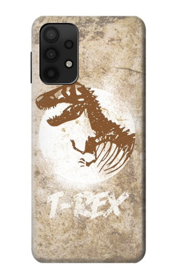 S2372 T-Rex Jurassic Fossil Hülle Schutzhülle Taschen für Samsung Galaxy A32 5G