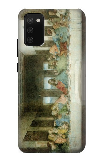S0173 Leonardo DaVinci The Last Supper Hülle Schutzhülle Taschen für Samsung Galaxy A02s, Galaxy M02s