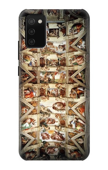 S0177 Michelangelo Chapel ceiling Hülle Schutzhülle Taschen für Samsung Galaxy A02s, Galaxy M02s