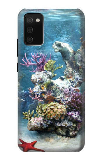 S0227 Aquarium 2 Hülle Schutzhülle Taschen für Samsung Galaxy A02s, Galaxy M02s