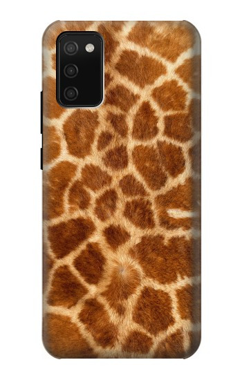S0422 Giraffe Skin Hülle Schutzhülle Taschen für Samsung Galaxy A02s, Galaxy M02s