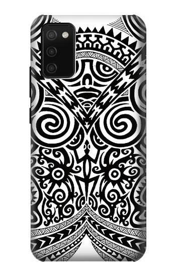 S1655 Maori Tattoo Hülle Schutzhülle Taschen für Samsung Galaxy A02s, Galaxy M02s