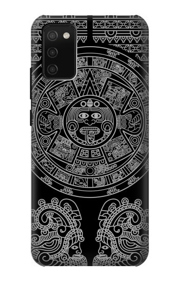 S1838 Mayan Pattern Hülle Schutzhülle Taschen für Samsung Galaxy A02s, Galaxy M02s