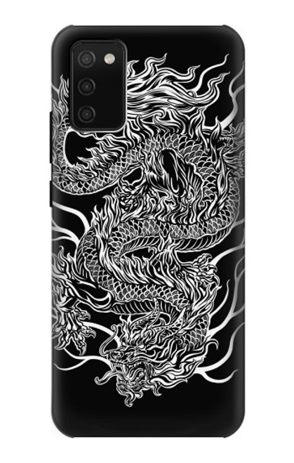 S1943 Dragon Tattoo Hülle Schutzhülle Taschen für Samsung Galaxy A02s, Galaxy M02s