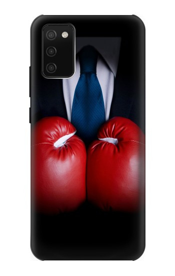 S2261 Businessman Black Suit With Boxing Gloves Hülle Schutzhülle Taschen für Samsung Galaxy A02s, Galaxy M02s