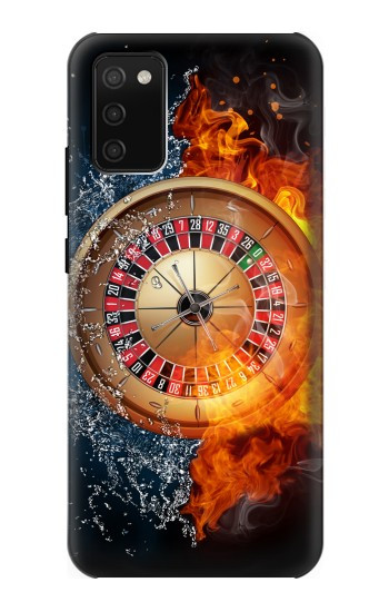 S2289 Roulette Casino Gamble Hülle Schutzhülle Taschen für Samsung Galaxy A02s, Galaxy M02s