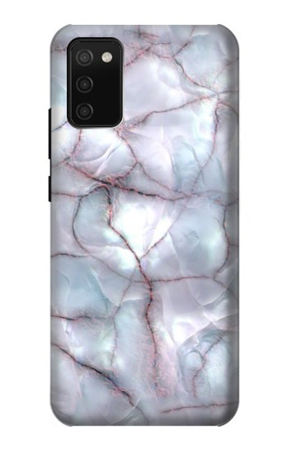 S2316 Dark Blue Marble Texture Graphic Print Hülle Schutzhülle Taschen für Samsung Galaxy A02s, Galaxy M02s