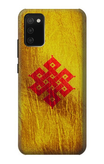 S2318 Eternal Knot Buddhist Spiritual Meditation Hülle Schutzhülle Taschen für Samsung Galaxy A02s, Galaxy M02s