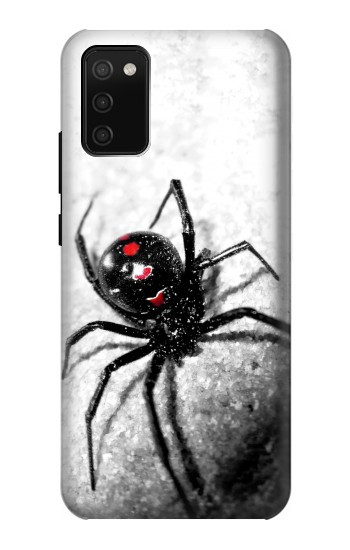 S2386 Black Widow Spider Hülle Schutzhülle Taschen für Samsung Galaxy A02s, Galaxy M02s