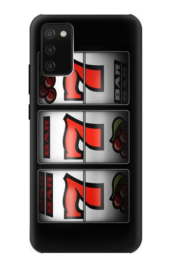 S2406 Slot Machine Lucky 777 Hülle Schutzhülle Taschen für Samsung Galaxy A02s, Galaxy M02s