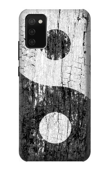 S2489 Yin Yang Wood Graphic Printed Hülle Schutzhülle Taschen für Samsung Galaxy A02s, Galaxy M02s