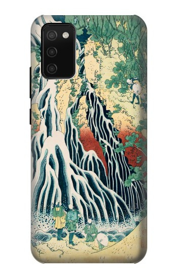 S2491 Hokusai Kirifuri Waterfall at Kurokami Hülle Schutzhülle Taschen für Samsung Galaxy A02s, Galaxy M02s