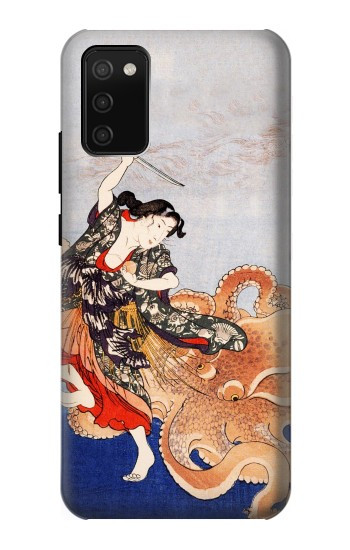 S2496 Japan Art Utagawa Kuniyoshi Tamatori Hülle Schutzhülle Taschen für Samsung Galaxy A02s, Galaxy M02s