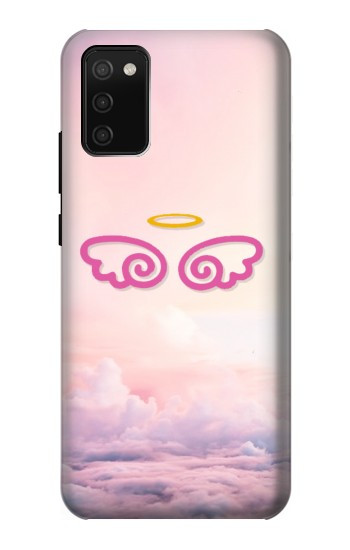 S2514 Cute Angel Wings Hülle Schutzhülle Taschen für Samsung Galaxy A02s, Galaxy M02s