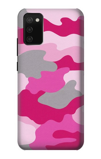 S2525 Pink Camo Camouflage Hülle Schutzhülle Taschen für Samsung Galaxy A02s, Galaxy M02s