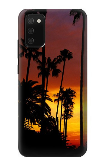 S2563 California Sunrise Hülle Schutzhülle Taschen für Samsung Galaxy A02s, Galaxy M02s